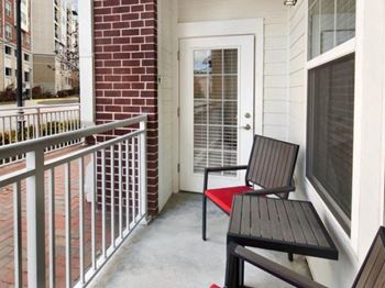 Extended patios at The Ridgewood by Windsor, 4211 Ridge Top Road, Fairfax, VA